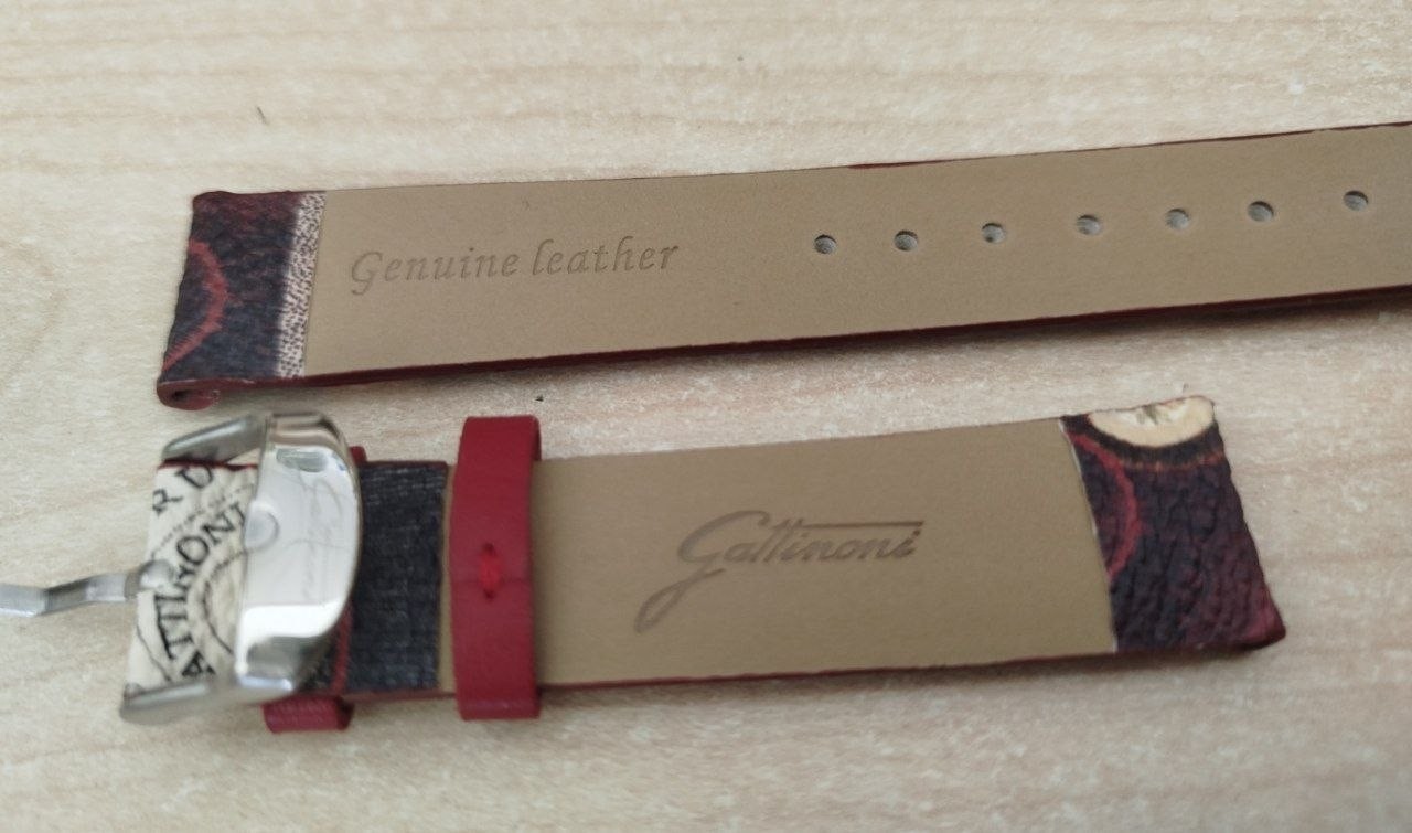 Gattinoni Cinturino Ricambio Orologi Donna Vera Pelle Planetarium Mm18 — foto 3
