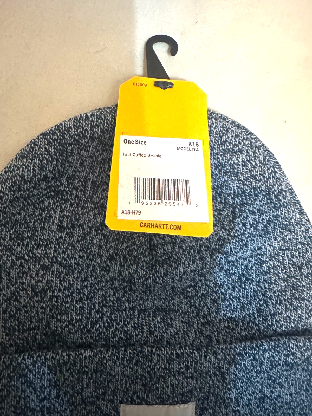 Carhartt A18 Unisex Night Blue Alpine Watch Beanie Hat One Size Authentic image 5