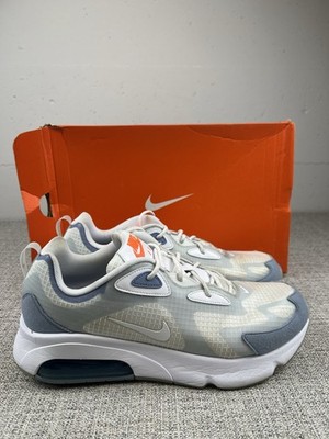 Nike Sneakers Mens 12 Air Max 200 Shoes White Indigo Fog Walking Gym Street Wear