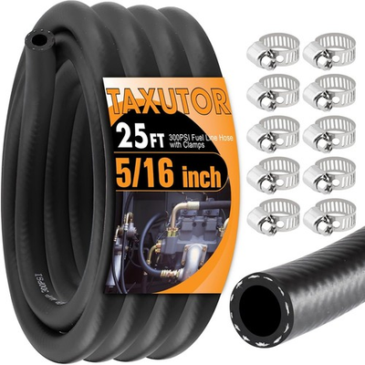 #ad #ad 5 16 inch ID Fuel Line Hose 25FT High Pressure 300PSI for 5 16 Inch 25FT $59.99