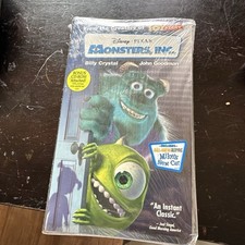 Disney Pixar Monsters, Inc. Special Edition VHS with Bonus CD Factory Sealed!