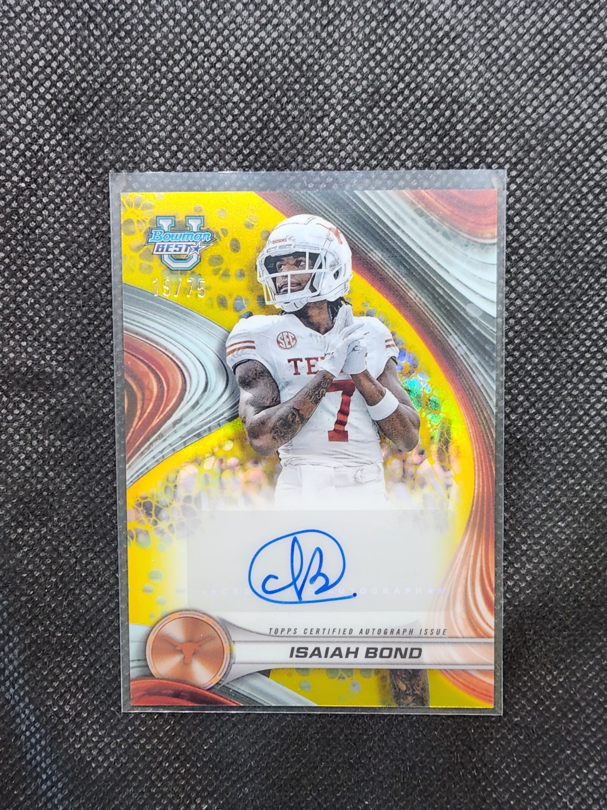 2024 Bowman's Best University - Best of 2024 Autographs Isaiah Bond #BOA-IB...