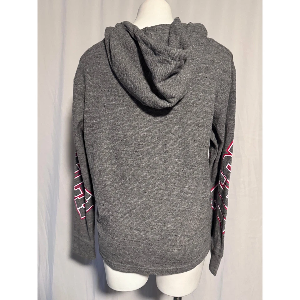 Victoria’s Secret ROSA Texas Tech TT Sudadera con Capucha Gris - M Foto 4 de 4