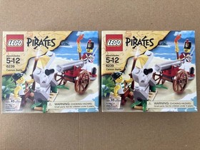 Lego Pirates 6239 Cannon Battle Lot of Two NISB