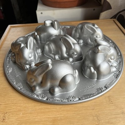 NORDIC WARE EASTER Baby Bunny Cake Rabbit Cakelet Pan Mold  4.5 Cups 1 Liter