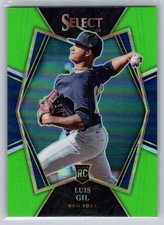 2022 Panini Select #111 Luis Gil Neon Green #/99