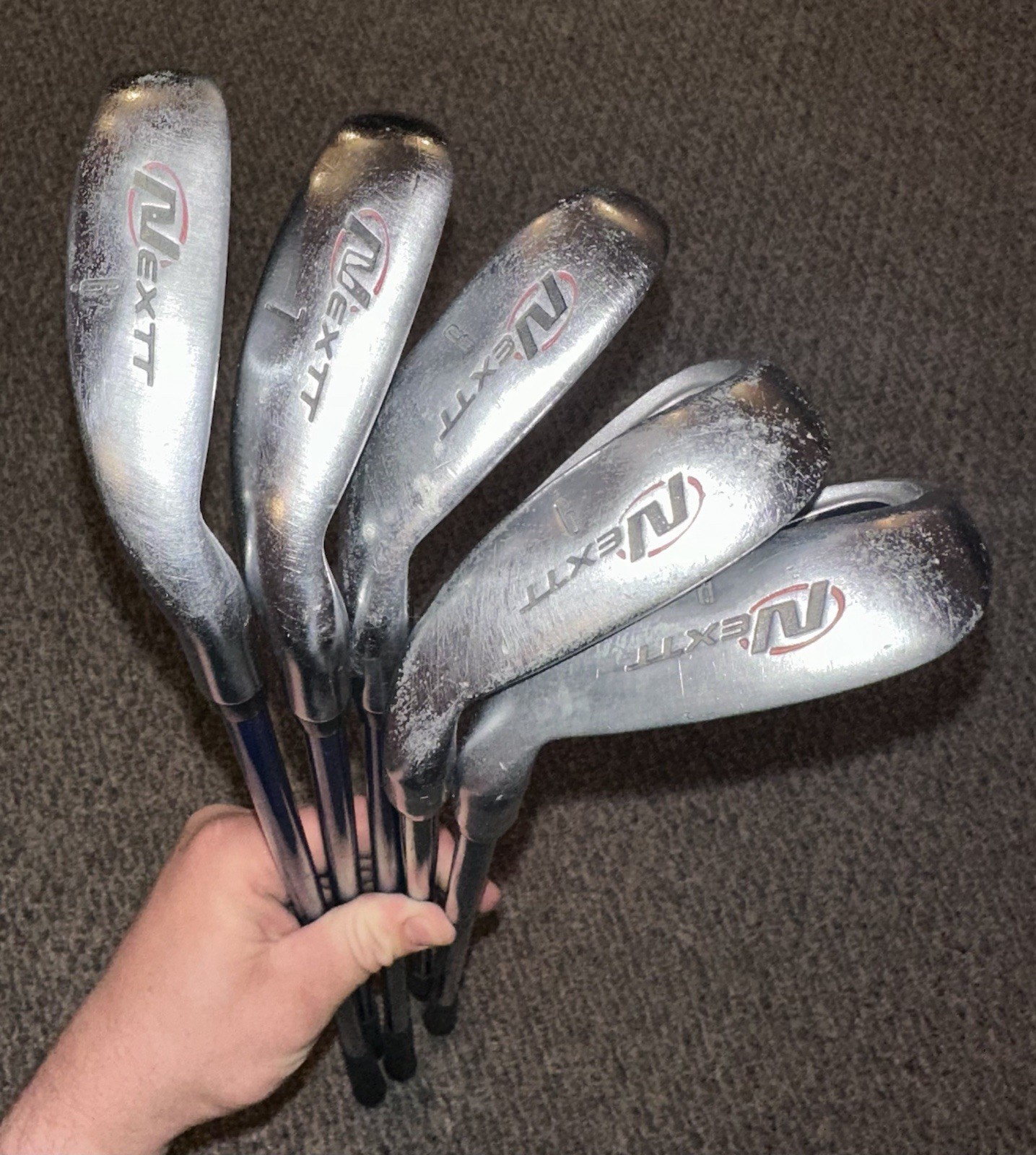 Nextt Zone Tour Series RH Golf Club Set 3W 5H 6-PW Regular Flex Graphite Shafts