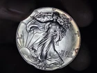 1988 Silver Eagle $1 High Grade Choice BU With Toning!!