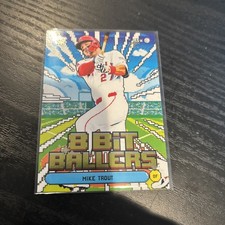 2026 Topps Series 1 Mike Trout 8 Bit Ballers Insert Angels 8B-8