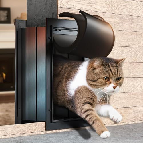 Upvc Door Cat Flap Without Damaging Door Adjustable Pet Door Flap