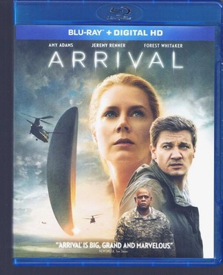 Arrival (Blu-ray) 2016 Sci-fi Alien Invasion - Like New