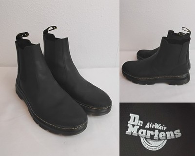 Doc Martens Air Wear Emburg Chelsea Boots Unisex Mens 10/Womens 11 Black #W4897