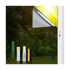 One Way Privacy Window Film See Out Not in, Reflective Sun Blocking Anti UV H...