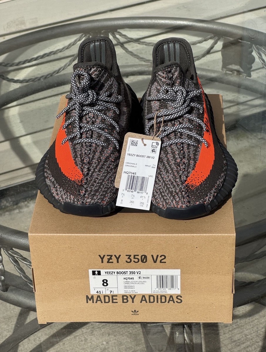 Adidas Yeezy Boost 350 V2 HQ7045 Carbon Beluga Gray | eBay
