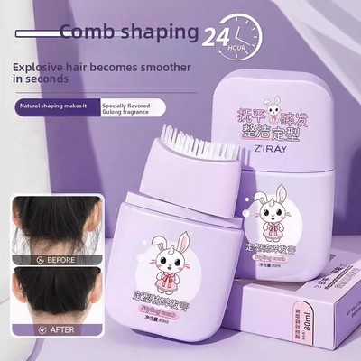 Styling Hair Cream Styling Wax Sticks Comb Shaping Portable'' Y8S0 Smoother V2Z5