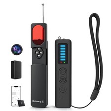 Hidden Camera Detector 2025 GPS Bug Spy Camera Finder, Travel  Office, 5 Sen...