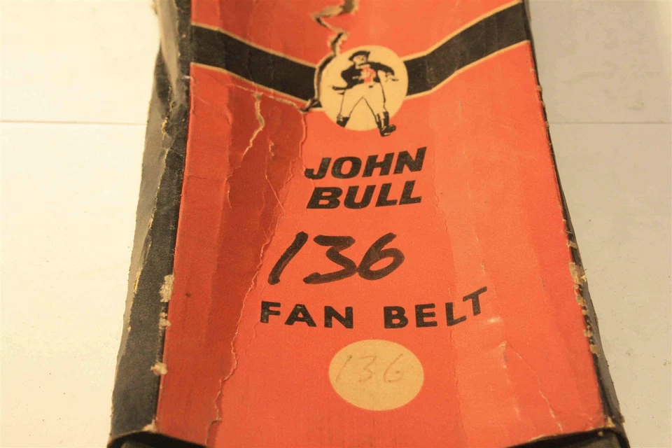 Cinto de ventilador vintage John Bull marca 136 para Hillman Minx Series III com Easidrive - Imagem 3 de 4