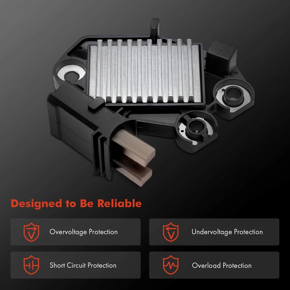 Regulador de voltaje del alternador 14,30 V para Mercedes-Benz W245 B200 2006-2009 115 amperios Foto 4 de 4