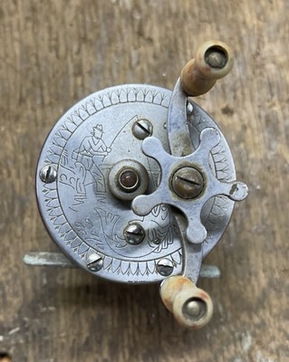 Vintage Bronson Reel  Engraved X-Pert