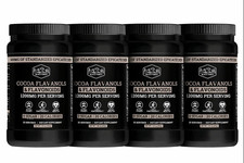 4 Packs Black Forest High Flavanol Cocoa Powder and Flavonoids Supplements