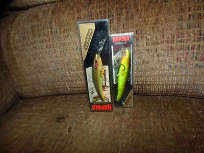2 RAPALA FISHING LURES TAIL DANCER & LONG CAST BOTH LIMITED EDITION