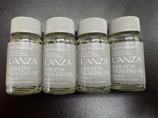 Lanza Keratin Healing Oil Hair Treatments - 0.34 oz/10ml PACK OF 4 