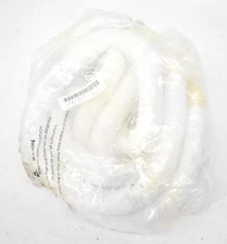 Patikil 4' White Velvet Stanchion Ropes 4 Pack Crowd Control Barriers Cords