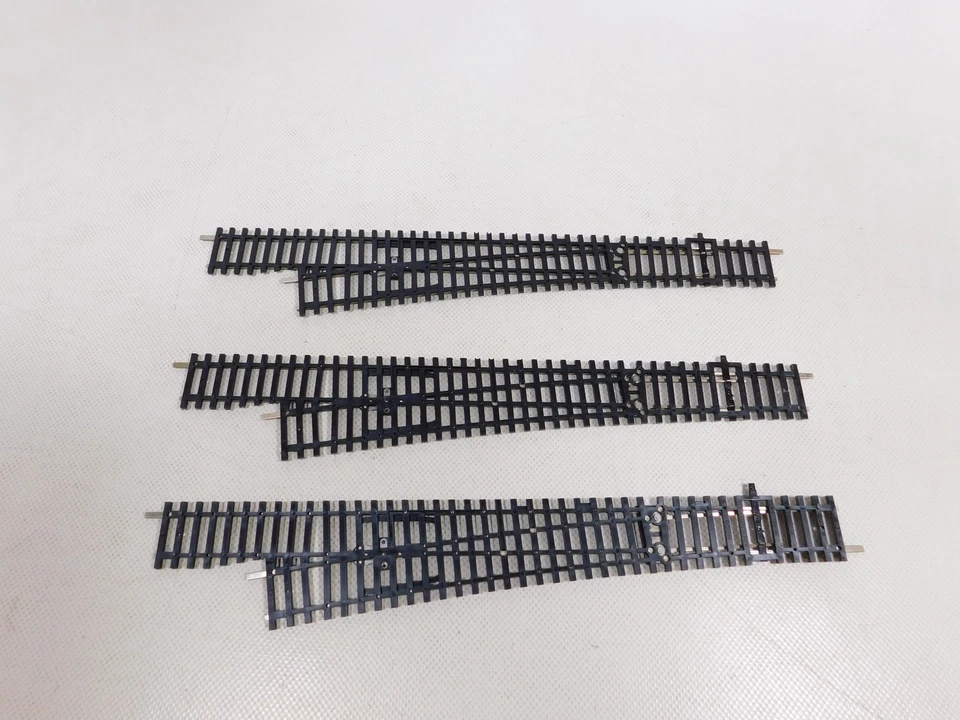 3X Roco H0 DC Right Slim Switch Neusilber Ns (4507) Very Good #EF366-0.5 - Image 3 of 3