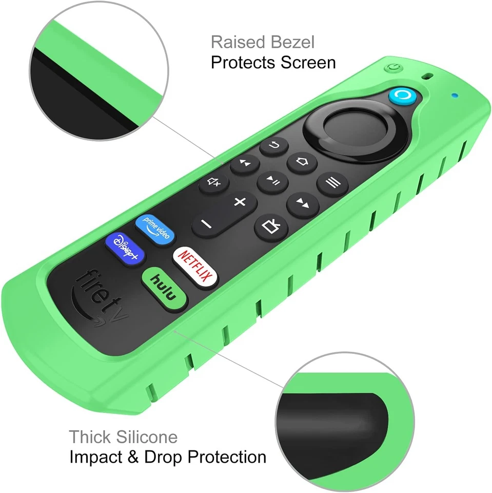 Remote Case for Fire TV Stick 4K Max/Fire TV Stick 3rd 2021 Anti-Slip Soft Cover - Image 4 of 4