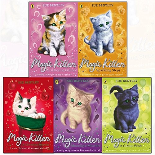 MAGIC KITTEN COLLECTION 5 BOOKS SET BY SUE BENTLEY (A *Excellent ...