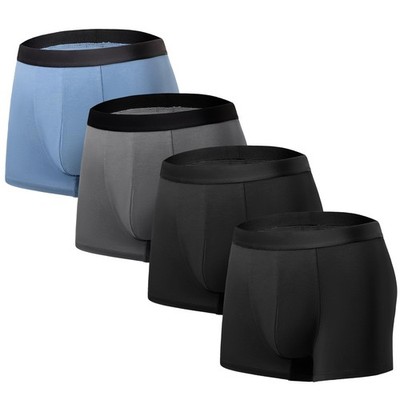 YLHONE Men s Boxer Briefs 4 Pack XX-Large, 2black1tileblue1darkgrey 