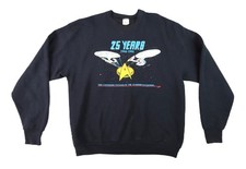 VTG 90s 1991 USA L Star Trek Enterprise 25 Years Anniversary Pullover Sweatshirt