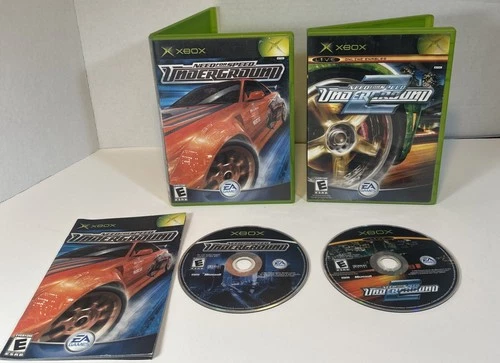 Need for Speed: Underground (Microsoft Xbox, 2003) CIB  Complete and tested