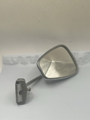 Vintage IFA Clamp On Side Mirror Chrome Teardrop for Trabant 601 Wartburg 311