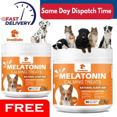 Chewing tablets to relieve dog anxiety alleviate sleep stress improve quality