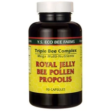 Y.S. Eco Bee Farms Triple Bee Complex 90 Caps