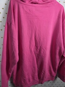 Victorias Secret Pink LEOPARD CHEETAH Logo Hoodie Sweater Medium