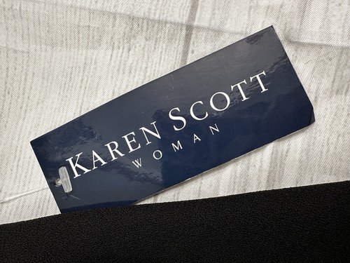 NWT Karen Scott Black Skirt Size 18w - Picture 6 of 11