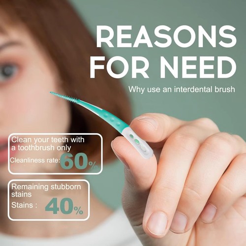 84PCS Portable Soft Dental Floss PicksSoft Silica toothpicksflossers for Adul... - Afbeelding 3 van 6