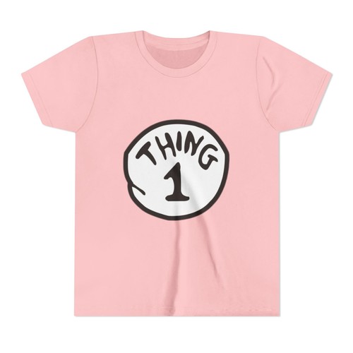 Whimsical Youth Tee - Perfect for Parties, Birthdays, and Everyday Fun, Thing 1, - Picture 82 of 101