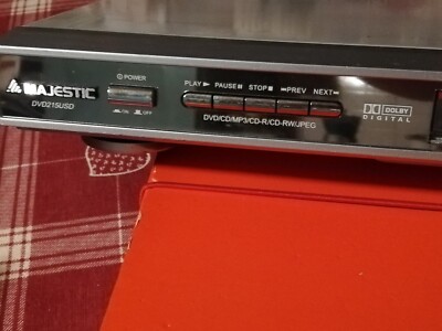 MAJESTIC DVD-215USD - DVD-CD-Player - ohne Fernbedienung - gebraucht generalüberholt 