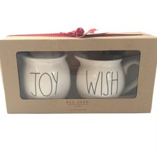 Rae Dunn By Magenta Artisan Collection Sugar And Creamer Set Joy And Wish 4x4  ea