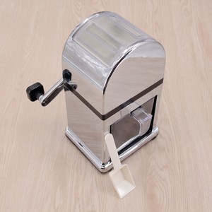 Manual Ice Cube Crusher Machine Maker Shaver Shredding Home Bar Ebay