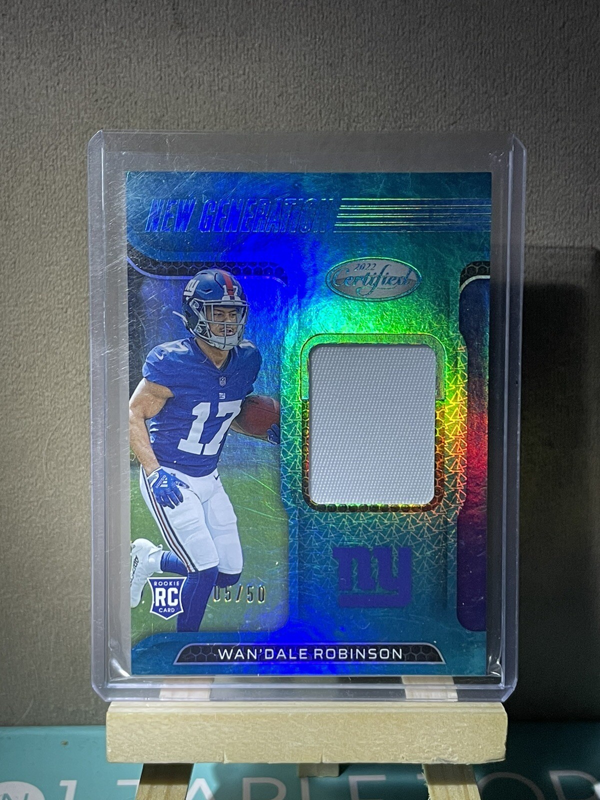 Wan'Dale Robinson Panini Certified New Generation Jerseys #NGJWR Base