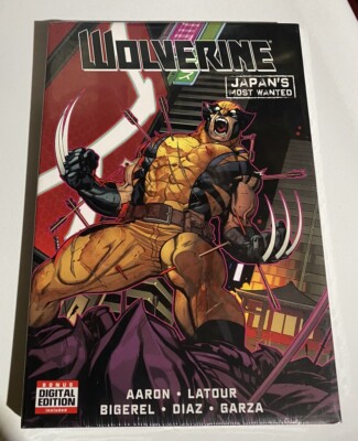MARVEL WOLVERINE  JAPAN'S MOST WANTED Factory Sealed HARDCOVER Sabretooth
