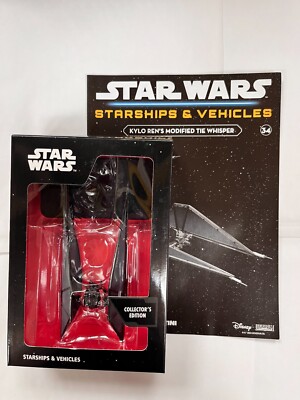 STAR WARS FANHOME RAUMSCHIFFE FAHRZEUGE DIE-CAST 34 KYLO REN'S MODIFIED TIE WHISPER