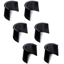 OKKO Billiard Pool Table Rubber Pocket Liners 4" height, Set of 6