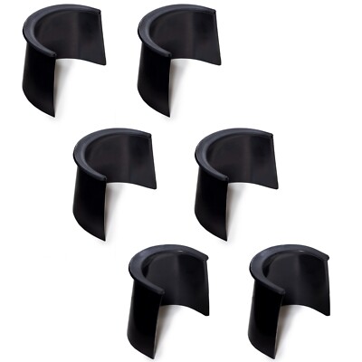 OKKO Billiard Pool Table Rubber Pocket Liners 4'' height, Set of 6