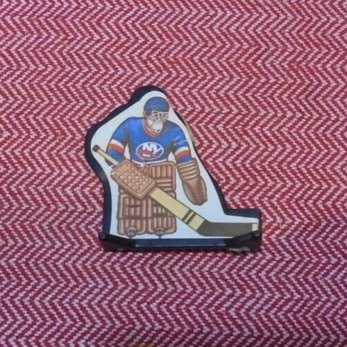 Coleco Goalie New York Islanders Hockey Player 1980's Table Top Hockey game 5 - Bild 1 von 2