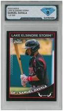 2023 Choice Lake Elsinore Storm SAMUEL ZAVALA /500  💎 DSG 9 Mint